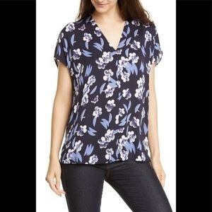 NWT Lewit Floral Print Blouse